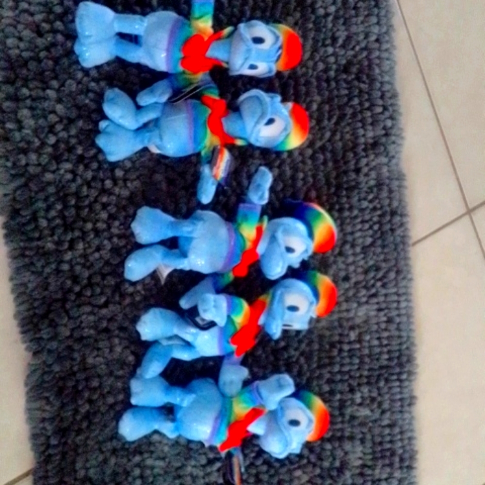 💫💫💫Lot of 5 Donald Duck Rainbow 🌈 Collection